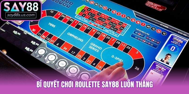Roulette Say88 Cùng Bí Thuật Quay Ăn Tiền Từ Các Cao Thủ Bí quyết chơi Roulette Say88 luôn thắng