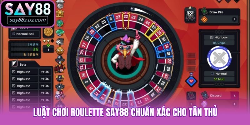 Roulette Say88 - Siêu Phẩm Giải Trí Uy Tín Số 1 Tại Nhà Cái Luật chơi Roulette Say88 chuẩn xác cho tân thủ