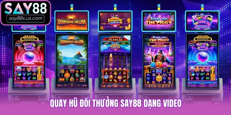 Nổ Hũ Say88 - Khám Phá Thế Giới Slots Game Đỉnh Cao 2026 Quay hũ đổi thưởng Say88 dạng video